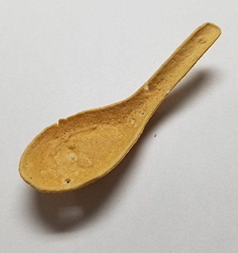Flavorfulz, Edible Spoon, Mini, Sea Salt, 200 Count, Gourmet Edible Spoons for Appetizers and Desserts