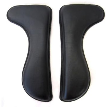 PS Pferdeartikel 3-4-5 cm Keilform Klettkissen Dressur Sattelkissen Klett-Panels Größe 44 cm Auflagelänge