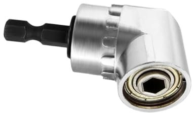 HOMSFOU 105grado Destornillador Eléctrico De Esquinas De Vástago De Extensión Lote De Doblado Esquina Eléctrica Extensión De Taladro