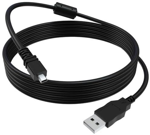 Replacement USB Data Transfer Charge Cable Cord Wire Compatible with Fujifilm X10 X20 XF1 Finepix S4500 S4200 S700 JX650 JX660 JX675 JX680 J10 J100 J12 J26 J27 J28 J29 J30 J32 J35 and More (5 feet)