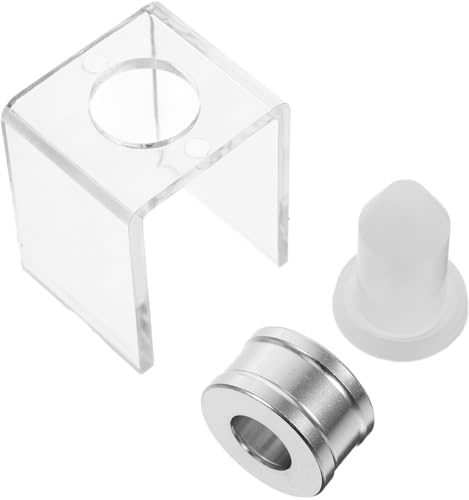 Toyvian Moule à Rouge à Lèvres en Silicone avec Support 1 Trou pour Fabrication Maison Kit Cosmétique Fait Main Pratique et Lavable DIY Maquillage Personnalisé