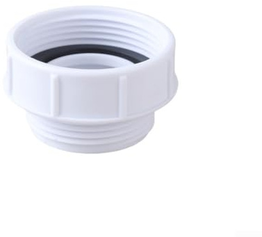 ComfyHarbor Sink Drain Reducer Adapter From 1-1/2 Inch To 1-1/4 Inch Made With Strong Polypropylene Material Suitable For Household Plumbing Applications