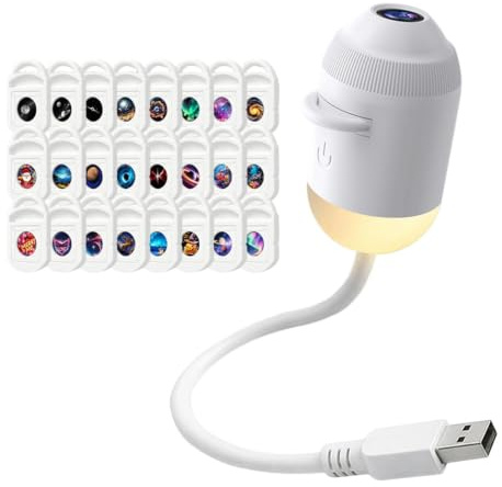 Genérico Proyector Estelar | Luz USB De Brillo Ajustable |