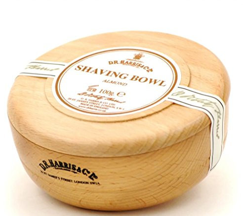 D.R. Harris - Almond - Rasierseife im Holztiegel