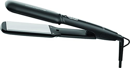 ROWENTA | Express Style XL Lisseur | 180° et 210°C, Lisse et boucle, Plaques extra-larges, Revêtement céramique tourmaline, Chauffe rapide SF1920F0
