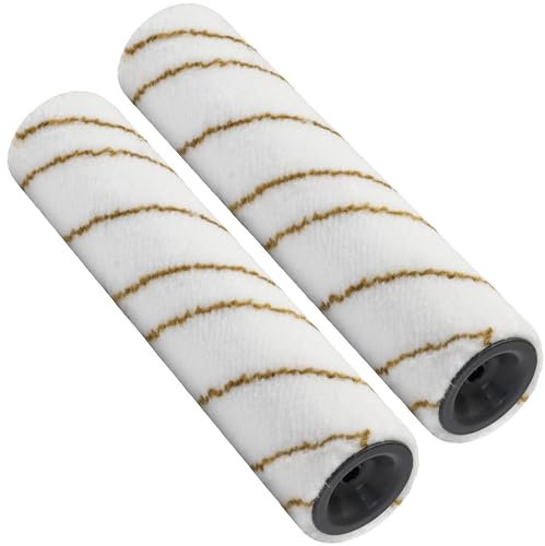 AERZETIX - C68555 - Set di 2 manicotti rullo di vernice 250mm Ø55mm in nylon - diametro apertura 8mm - senza manico - solventi, vernici, epossidici