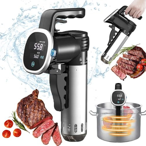 Circulador De Inmersión De Calentamiento Rápido De 850 W, Cocina Sous Vide, Máquina Sous Vide, Circulador De Inmersión Térmica con Temporizador Digital De Temperatura Precisa, Abrazadera