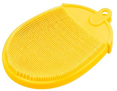 Éponges en Silicone pour Vaisselle | Éponge en Silicone pour Laver la Vaisselle, récurer la Vaisselle | Brosse à récurer pour casseroles poêles, Grills, comptoirs, éviers, Four, légumes, Fruits