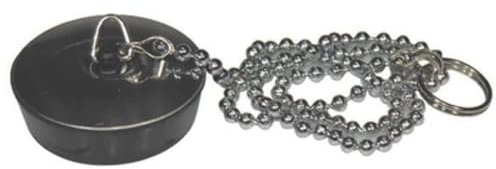 Tappo in gomma per vasca media 27 mm