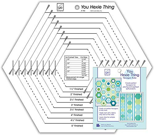 June Tailor You Hexie Thing Hexagon Ruler