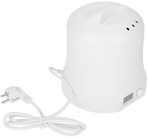 Appareil Chauffe Cire 200W Électrique à la Machine à Épiler Professionnel à Epiler Kit Complet dEpilation Portative Temprérature Ajustable Ecran Lisible Pot Amovible Echauds de Main Femmes