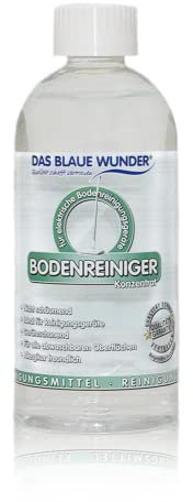Das Blaue Wunder Bodenreiniger Konzentrat | für elektrische Bodenreinigungsgeräte | Stein, PVC, Parkett, Holz- und Textiloberflächen | Nicht schäumend (1, 500 ml)