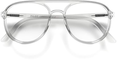 LONDON MOLE® Pilot Schlanke, leichte Lesebrille | Klassischer pilotenrahmen | Verfeinerte, zeitlose leser | Unisex | Federscharniere