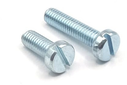 Zylinderkopfschrauben DIN 84 / ISO 1207 mit Schlitz - Stahl verzinkt (M5 x 35, 25 Stück)