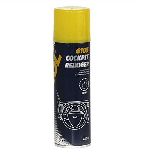 MANNOL 6116 cockpit rengöring citron COCKPIT Rengörare citronspray med ZIRONENDUFT 650 ml