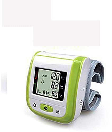 LIALIYA Wrist Blood Pressure Monitor, Automatic BP Monitor Irregular Heart Beat Detection Cuff, Large Display Dual Users Mode for Home,4