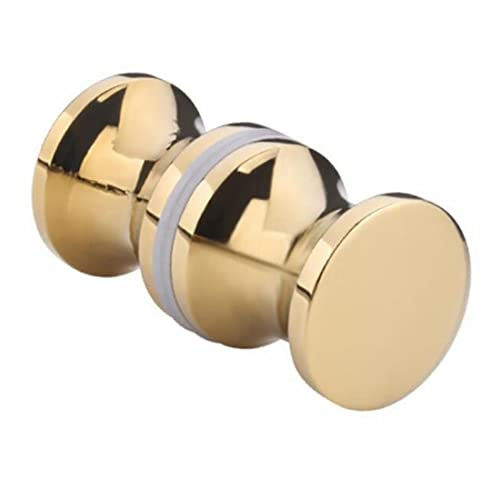 Knöpfe Dusche Glastürgriff, Aluminiumlegierung Türgriff, Poliertes Duschtür Griff für einzelne Glastür Knob Badezimmer Duschkabine