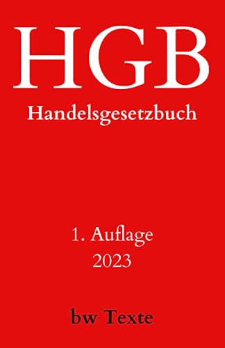HGB - Handelsgesetzbuch: bw Texte