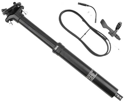 Xotiq SattelstüTze Dropper Fahrrad Sattelstütze 30,9/31,6mm Aluminium Legierung Fernbedienung Einstellbar MTB Mountainbike Sattelstütze Sattel Rohr SattelstüTze Gefedert (Color : 31.6x395mm)