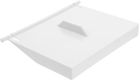IMIKEYA Porte De Skimmer De Piscine Plastique Blanc 8926 pour Piscine Hors Sol Clapet Empêchant Le Reflux d'eau Installation Facile sans Outil