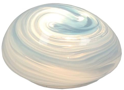 Shudehill Giftware Small Blue Pebble Glow Swirl Lamp
