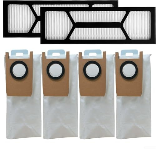 Zenllihome Kit de filtro de repuesto y bolsa de polvo para aspiradora S1, bolsas de tela no tejida con trampa de alérgenos para pelo de mascotas, juego de piezas de repuesto S1 (A)