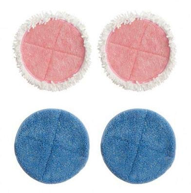 AirCraft Home, Spare Pads for The Aircraft PowerGlide | Machine-Washable Microfibre Pads | Pack of 4