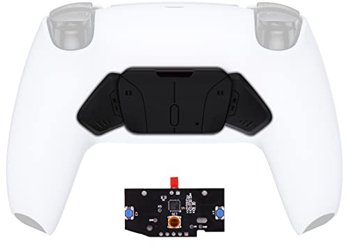 eXtremeRate RISE4 Ersatz Rück Paddles&Remapper Board für ps5 Controller Rise/RISE4 Remap Kit, Austauschbar K1K2K3K4 Back Button/PCBA Platine[KEIN Full Remap Kit]-Schwarz