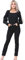 989Zé ENZO Womens High Waist Slim Straight Leg Jeans Stretch Cotton Denim Pants EZL423 Jeans Black 12
