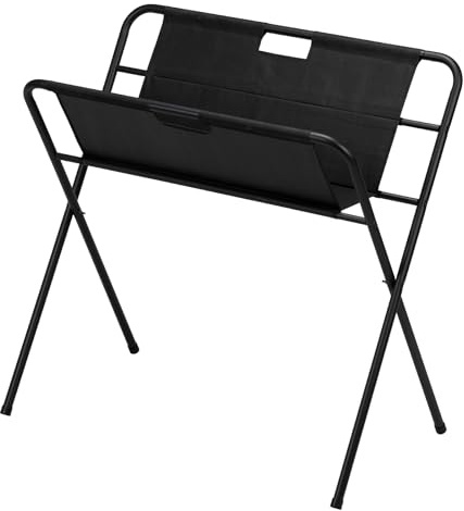 MEEDEN Estante de impresión en lienzo, estante plegable de metal, estante de secado de arte, estante de almacenamiento de arte portátil, exhibición para soporte de póster, lienzo, paneles, obras de