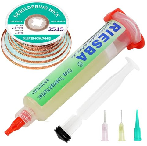 Zonoori Flussmittel Löten, Lötflussmittel Paste Lötpaste Soldering für Handy-Lötungen, BGA, Haushaltsgerätereparaturen