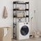 Vetnasa Scaffale per Lavatrice Rovere Marrone 67x25x163 cm Multistrato,Brown Oak Accessori elettrodomestici (14,23KG)