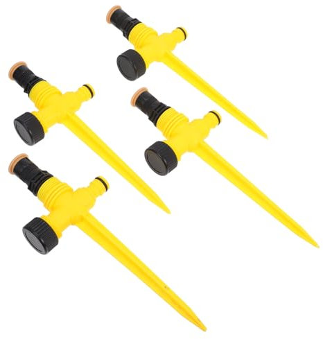 IWOWHERO 4stücke Garten Sprinkler Spikes Professionelle Sprühspitzen Für Vielseitige Anwendung Im Garten Verstellbare Bewässerungslösung Für Und Pflanzen Langlebig Und Installieren