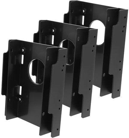 SEWACC 3pezzi Adattatore Per Disco Alloggiamento Per Unità Doppio Slot Supporto Per Computer Installazione Viti