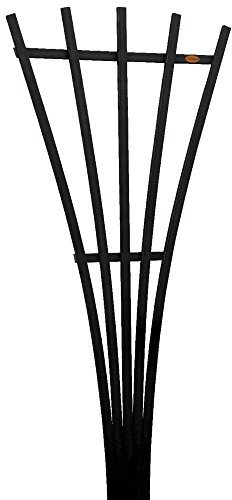 HIGHWOOD Traditional Fan Trellis, Black