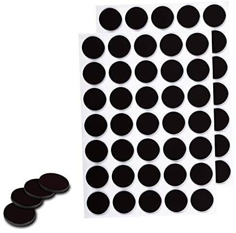 WINTEX Piastrine magnetiche – Set con 70 magneti – rotonde, extra forti e autoadesive – Diametro magnete 18 x 1,5 mm – Mini magneti autoadesivi per incollare e fai da te in nero