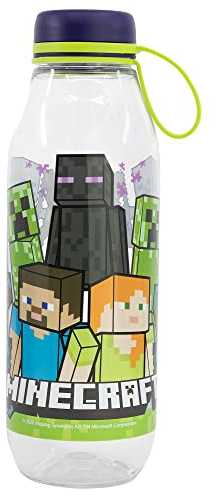 Stor Ecozen Adventure Flasche, 650 ml, Minecraft, Bunt