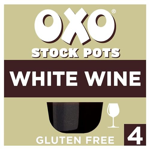 OXO White Wine Stock Pot – Gourmet Base for Creamy & Savoury Dishes, 4 x 20 g (80 g Total)