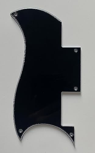 Gitarren-Pickguard für Epiphone SG Special Style (3-lagig, schwarz)