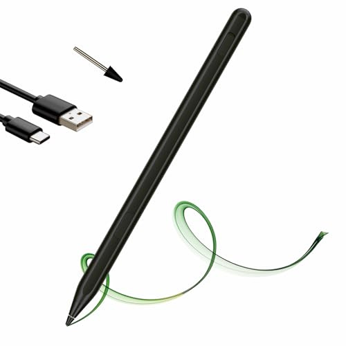 USI Stylet 2.0 pour Amazon Fire HD 10 (version 2023) et Fire Max 11 (version 2023), avec support d'inclinaison, rejet de paume, sensibilité à la pression 4096, gomme pour queue
