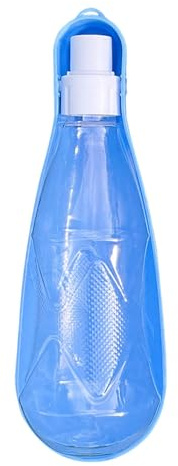 Botella de viaje para pasear al perro, dispensador de botella de agua para perros | Botella de agua de viaje de 450 ml,Vaso de paseo para mascotas para senderismo en cam