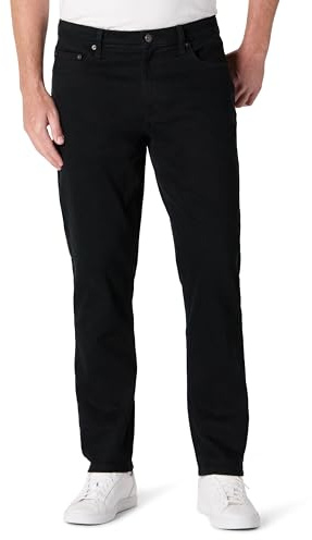 Amazon Essentials Men's Low Stretch Athletic Fit Jeans, Black, 36W x 34L