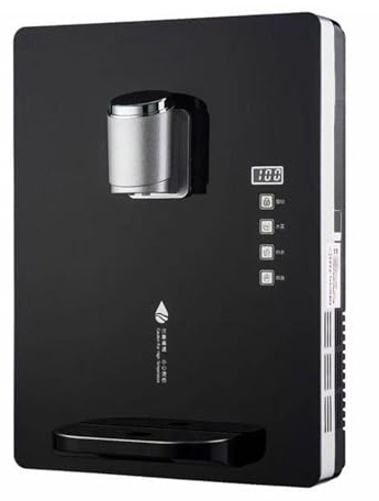 DOJBK Wall-Mounted Water Dispenser, Wall Kettle, Drinking Hot Water Boiler, Intelligent Touch Screen, with Electronic Child Lock, Multi-speed Adjustment, for Staff Canteens, Home, Offices, School