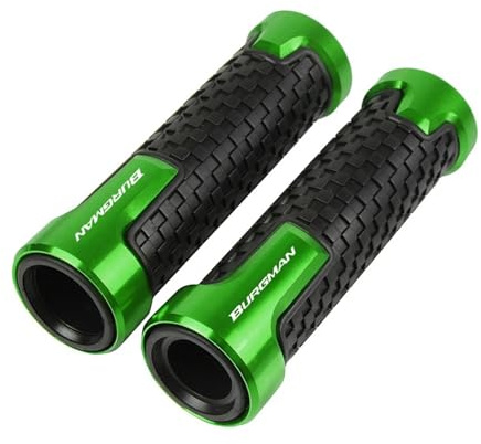 manopole per moto Per SUZUKI BURGMAN 400 650 Executive 200 125 Tutti I Modelli Accessori Per Moto Modificate, Manopola Acceleratore(Green)
