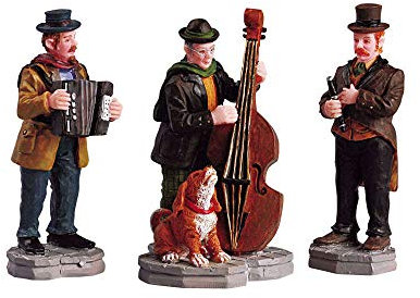 Lemax Christmas Village Streetside Trio Set of 3-52035