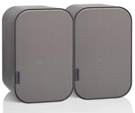 Artsound UNI20, Ensemble de 2 Enceintes passives, Enceinte HiFi 2 Voies, 10-40 Watts, Support Mural avec Articulation à rotule, Convient pour des espaces jusqu'à 20 m² tels Que Couloir, Cuisine,