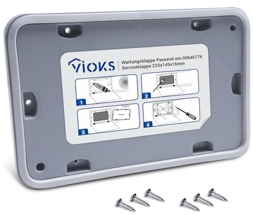 VIOKS Serviceklappe Trockner Ersatz für Bosch 00646776/646776