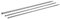 Rolson 48695 - Juego de brocas (tamaño: 1000mm, pack de 3)