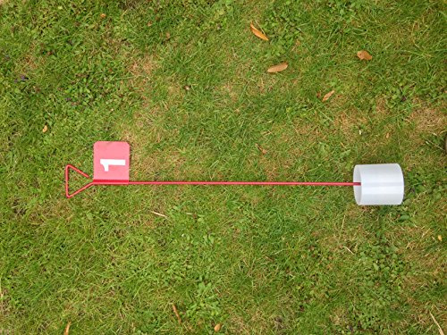 JL Golf Numbered Metal Professional Putting Green Flag and Hole Cup 90cm
