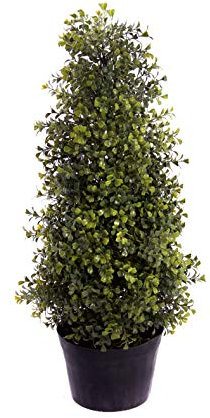 Best Artificial Potted Boxwood Tree Buxus (2ft)
